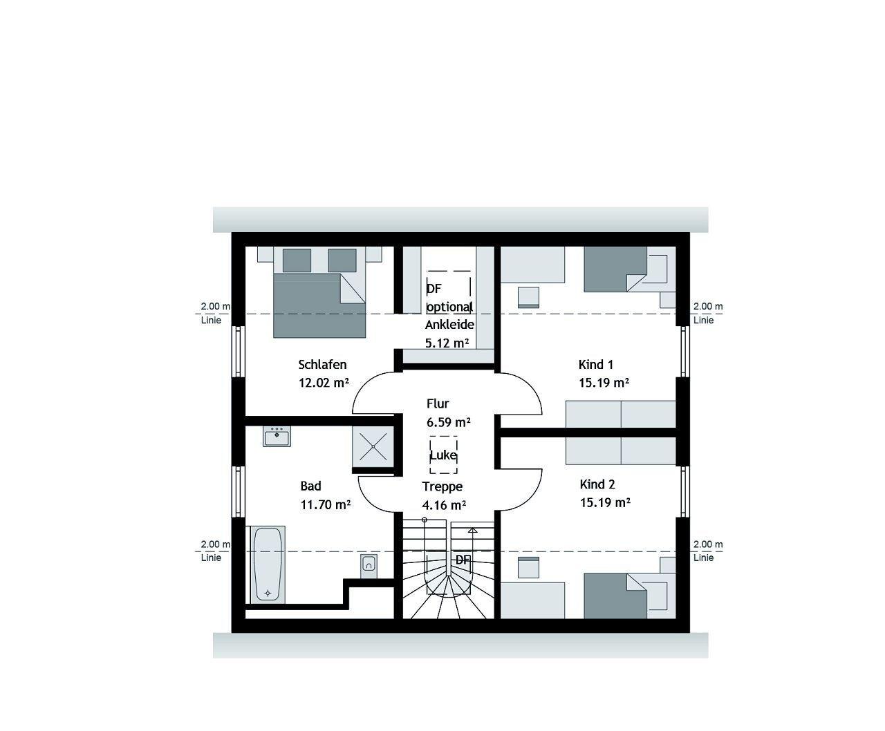 Beispielansicht Grundriss