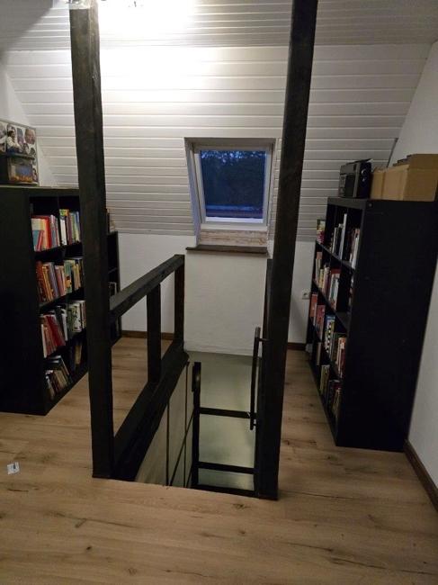 Ausgebaute Dachfläche