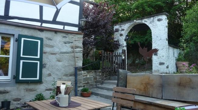Zugang zur Terrasse