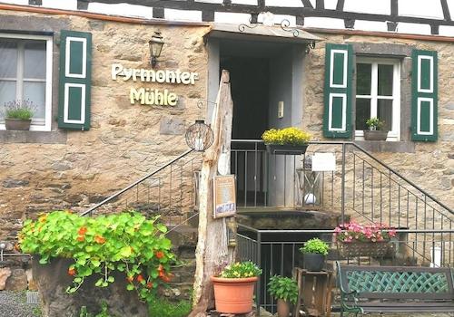 Eingangsbereich der historischen Mühle 