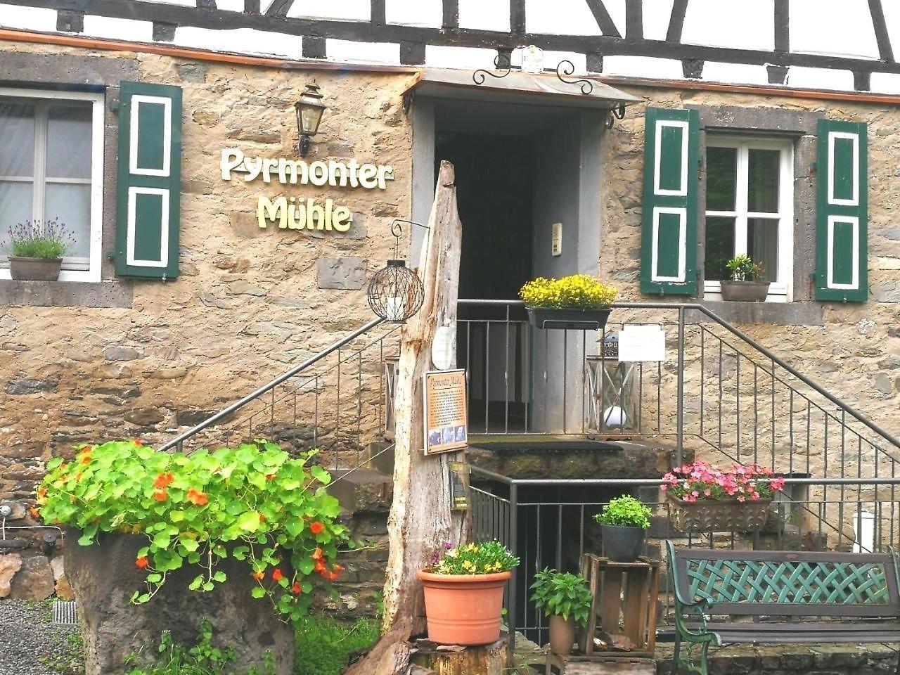 Eingangsbereich der historischen Mühle 