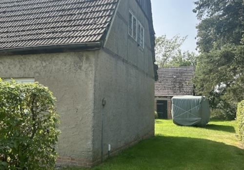 Gibelansicht Zufahrt