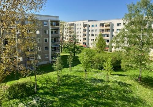 Ausblick Balkon
