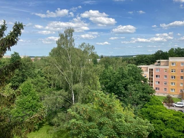 Ausblick Schlafzimmer u. Kinderzimmer