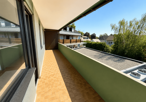 Sonniger Balkon