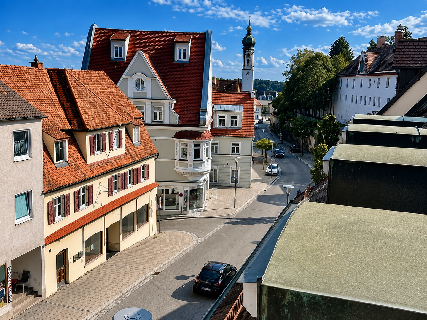 Ausblick auf Dillingen