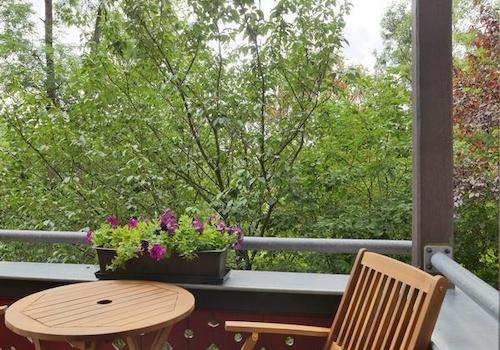 Blick vom Küchenbalkon