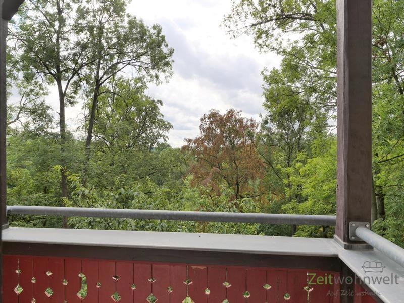 Blick vom Balkon