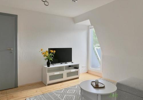 TV und Balkonausgang