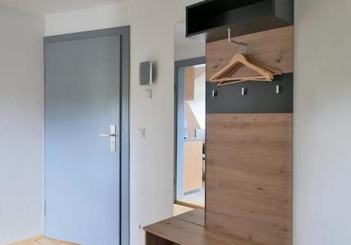 Garderobe im Wohnungsflur