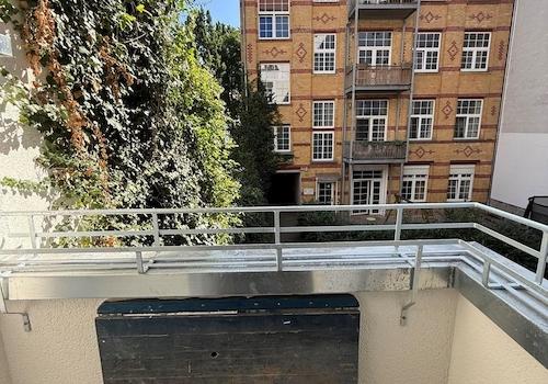 Aussicht vom Balkon