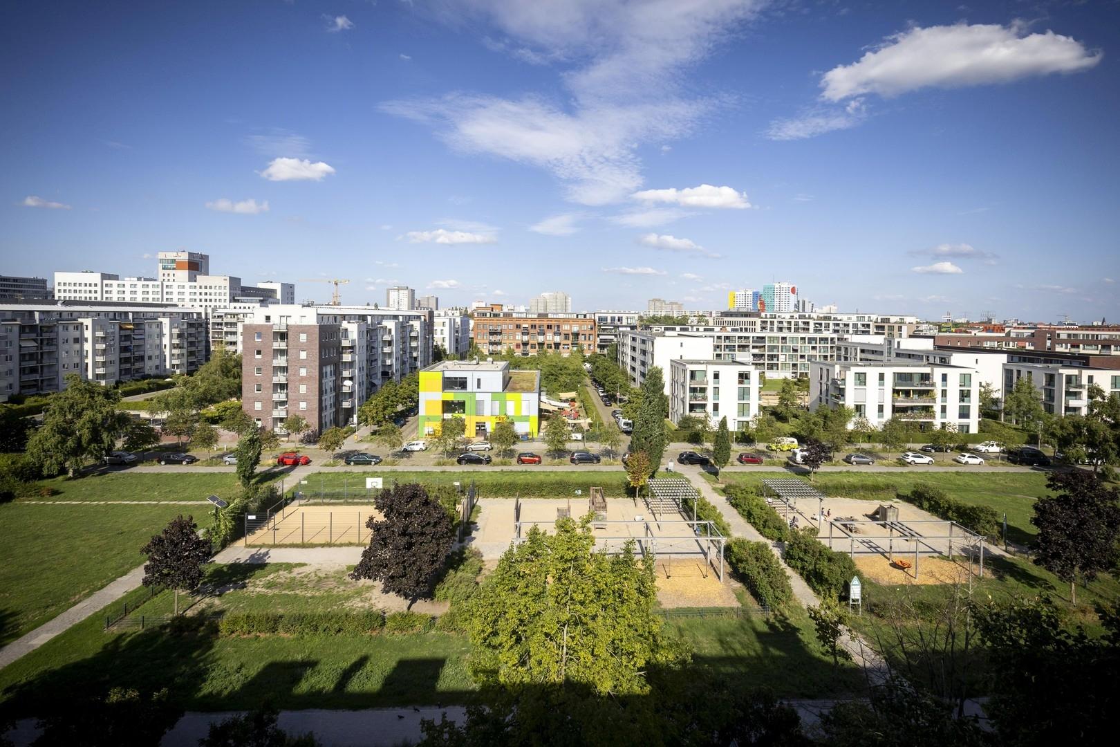 Weitblick über Friedrichshain