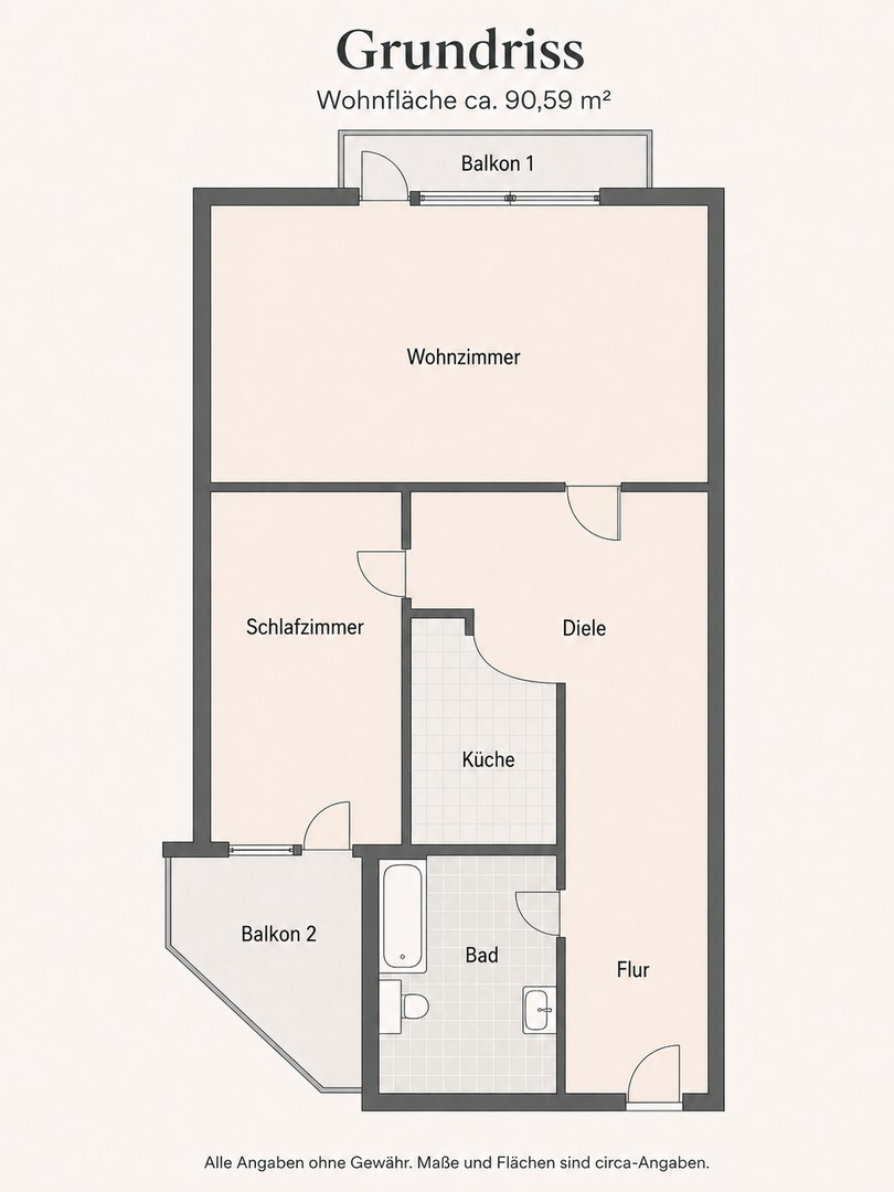KI Erstellter Grundriss