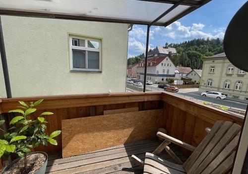 Balkon Ausblick
