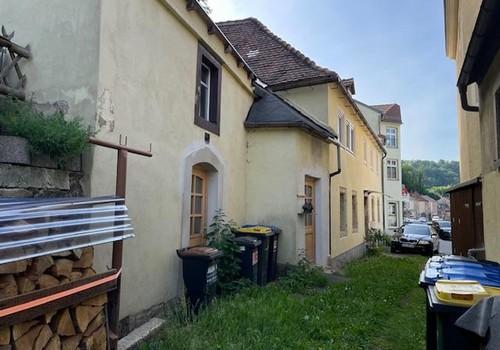 Ansicht Haus / Werkstattanbau