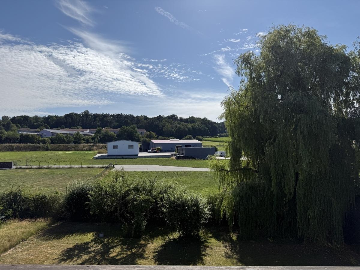 Aussicht vom Balkon