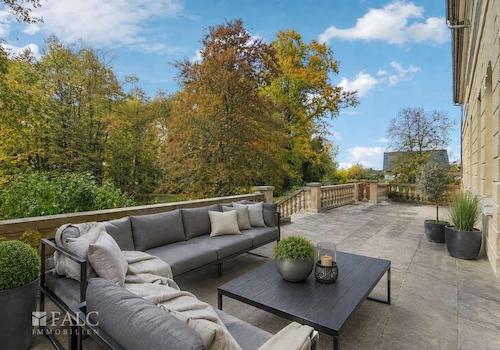 Terrasse (ca. 50 m²) - Einrichtung digital