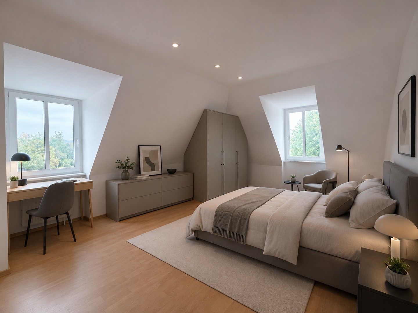 KI Visualisierung Schlafzimmer