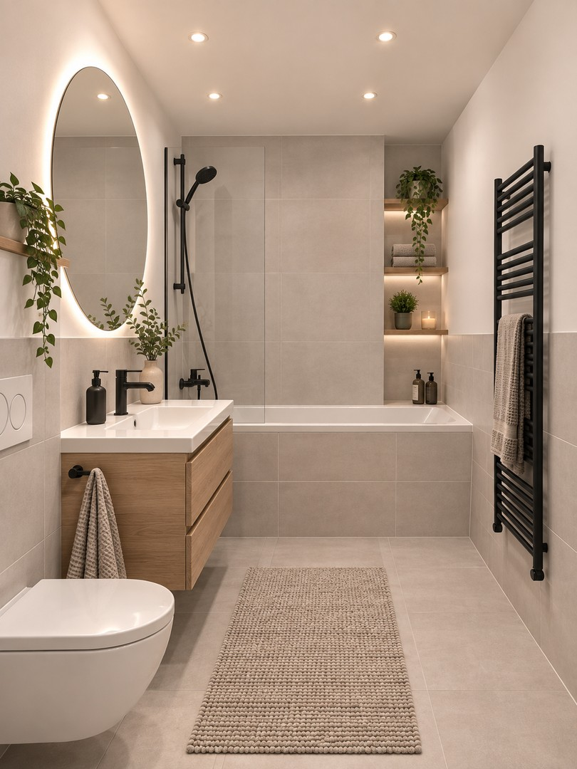 KI Visualisierung Badezimmer