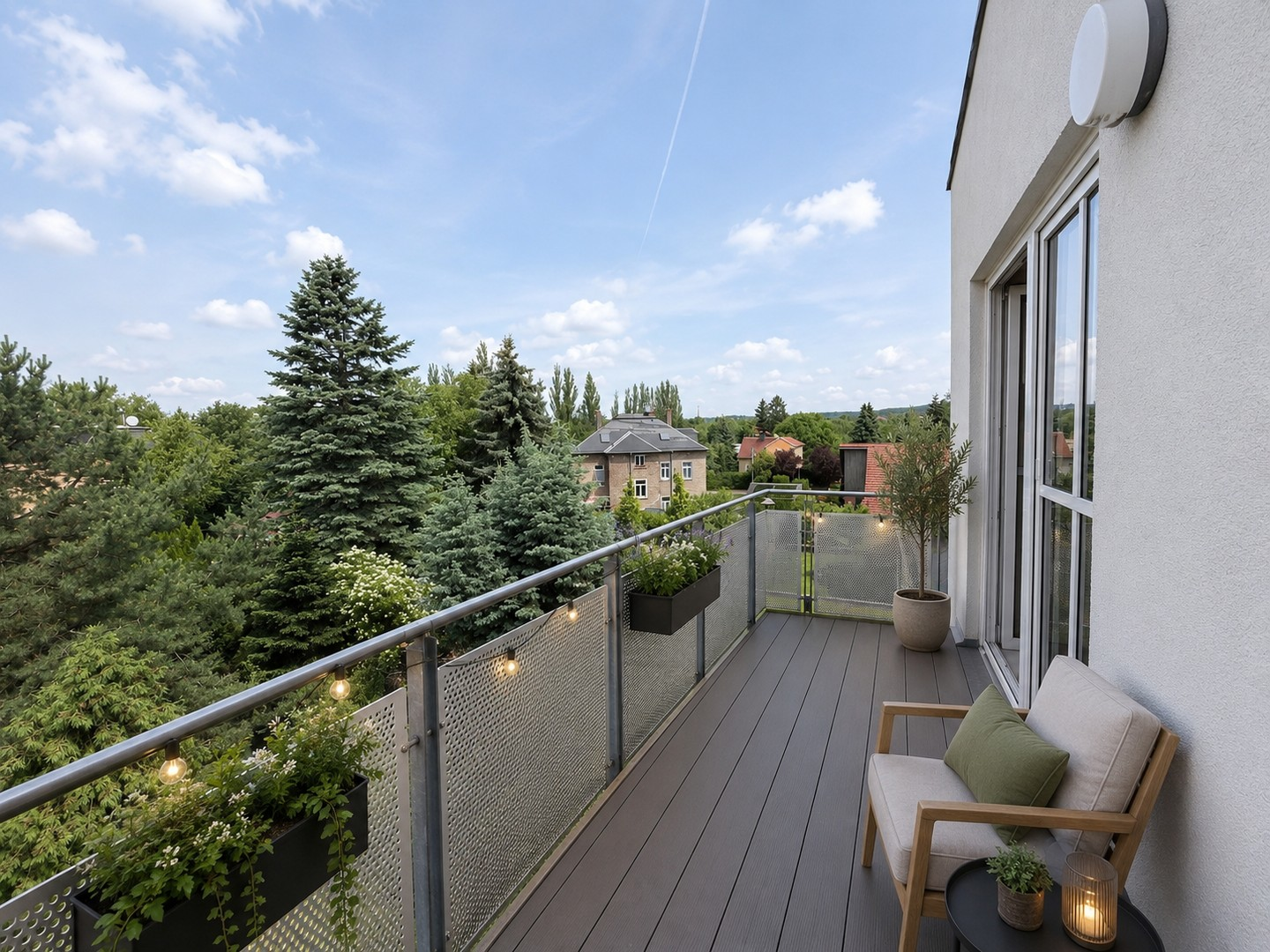KI Visualisierung Balkon