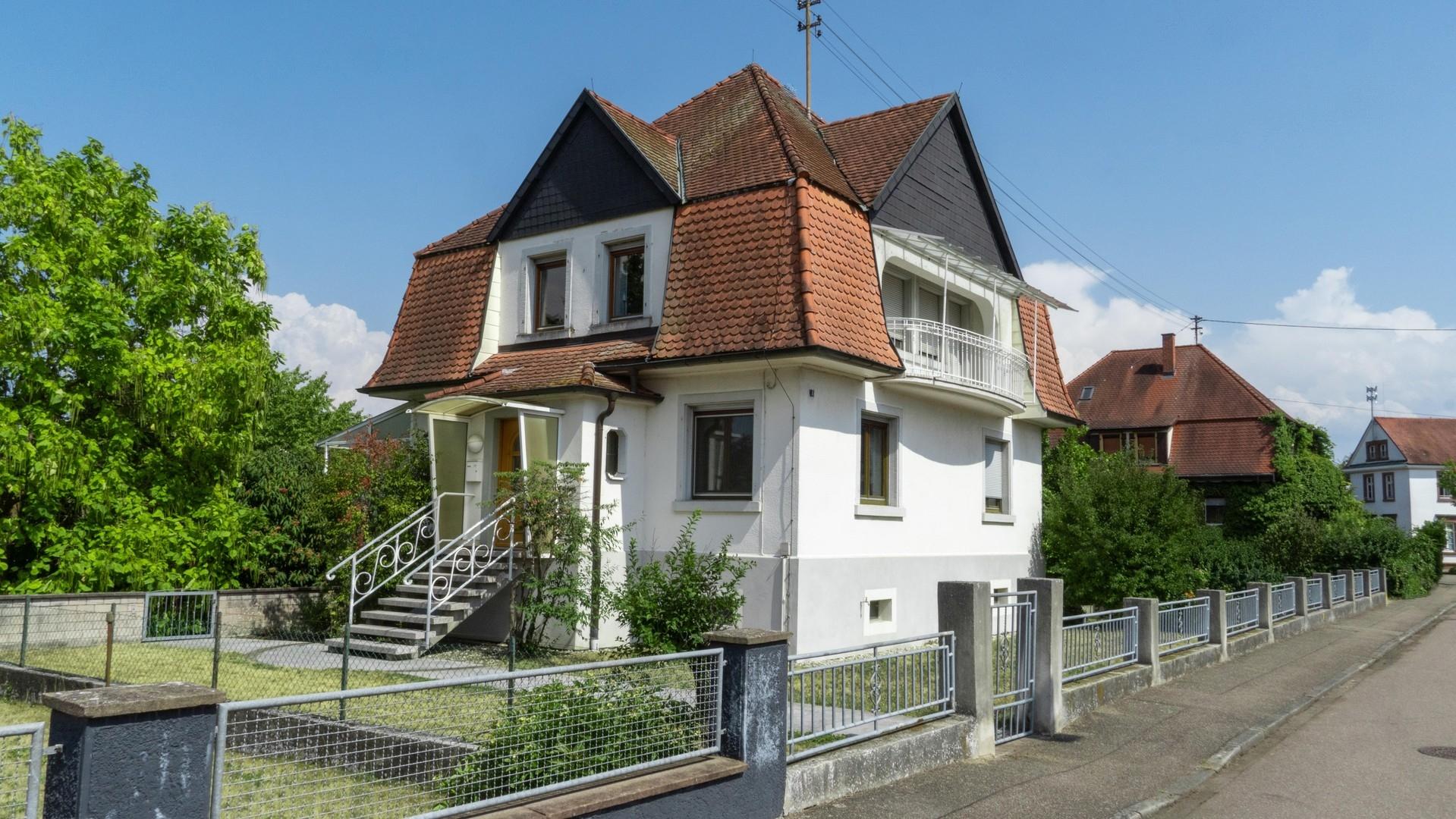 Blick von der Straße