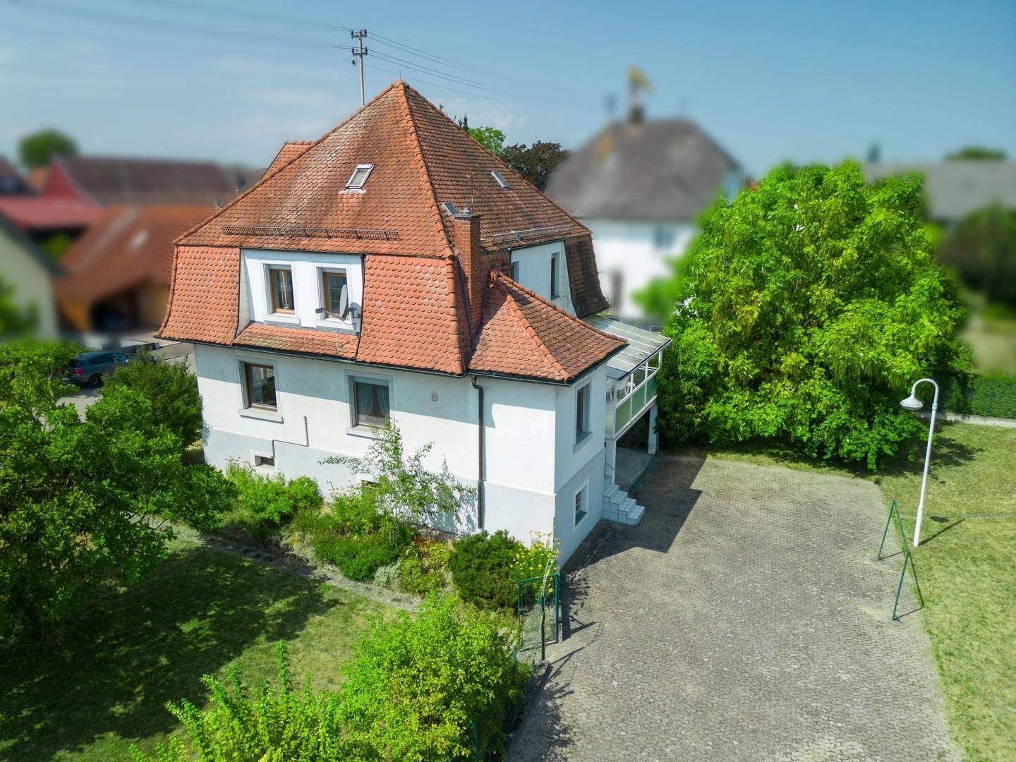Luftbild der Ostseite