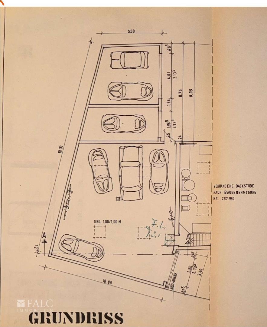 Grundriss Garage