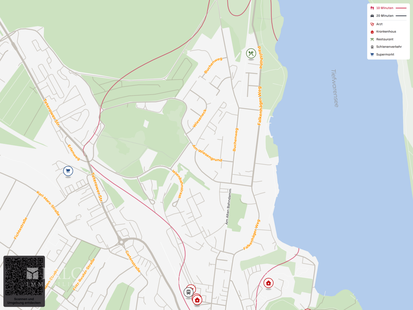 Lageplan (Mikro)