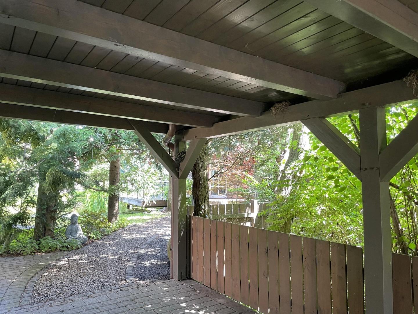 Carport Innenansicht