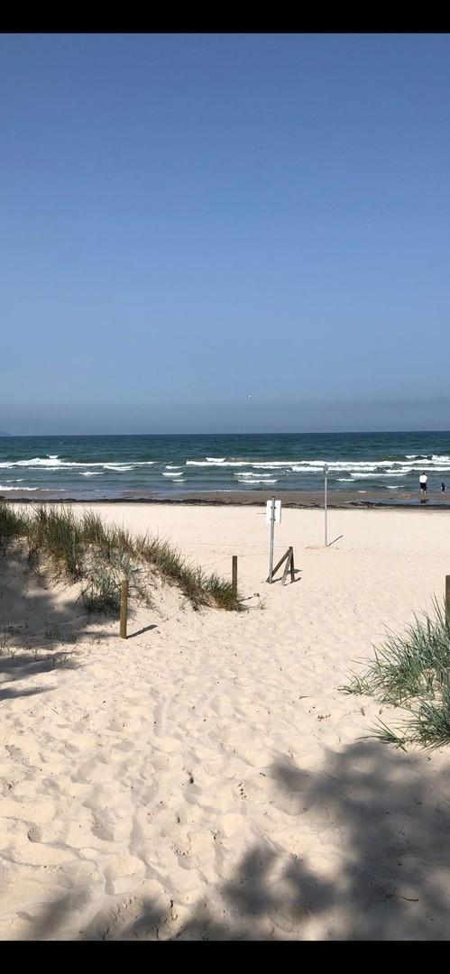 Zugang zum Strand