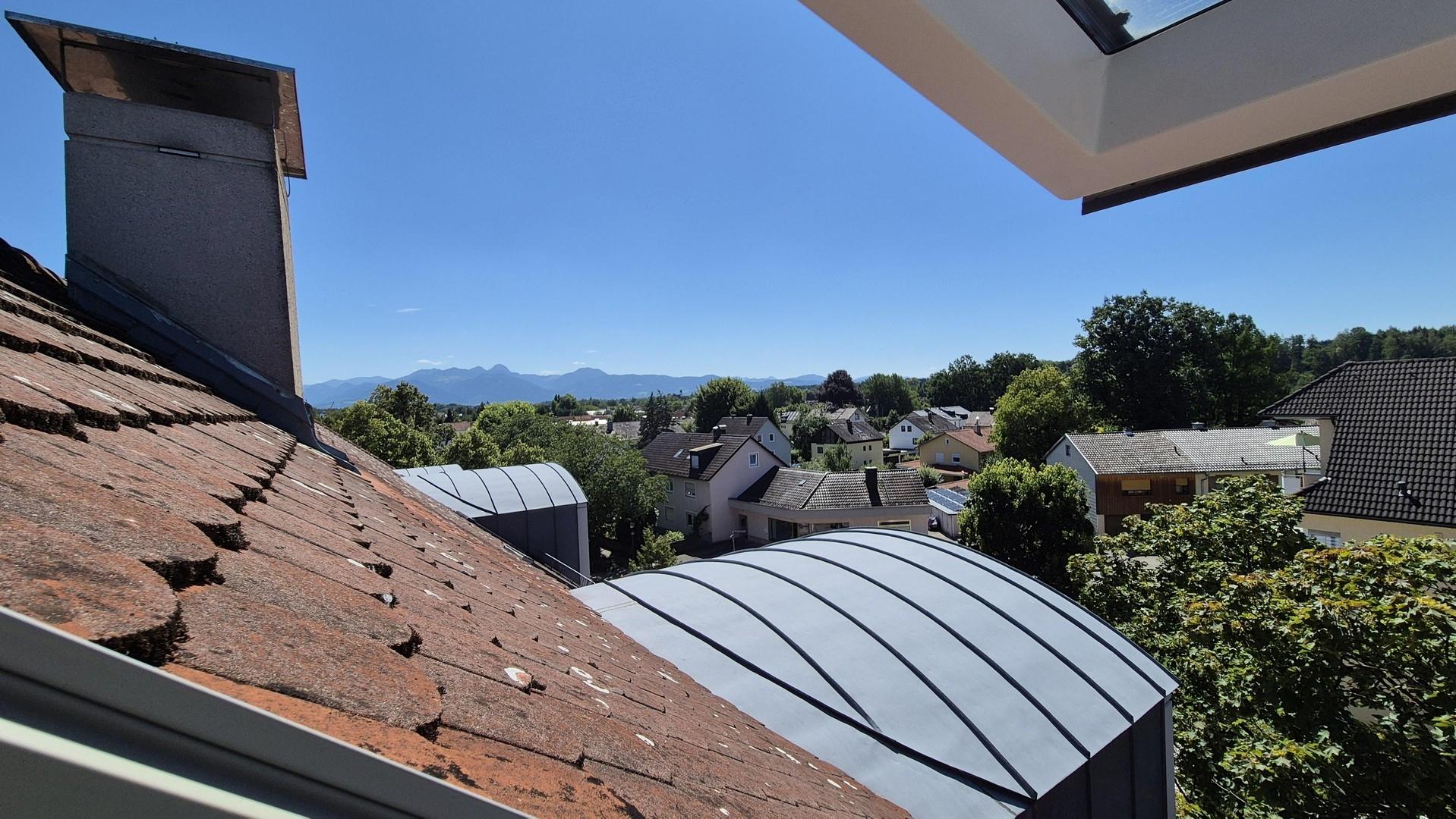 Ausblick Dachfenster