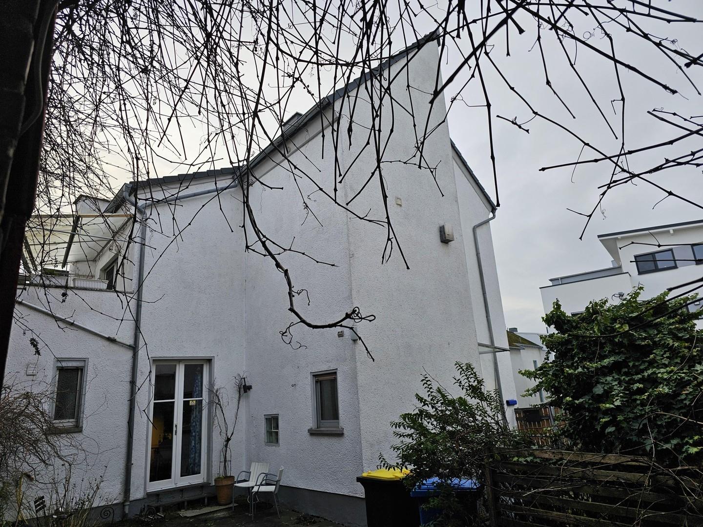 Wohnaus aus Innenhofsicht