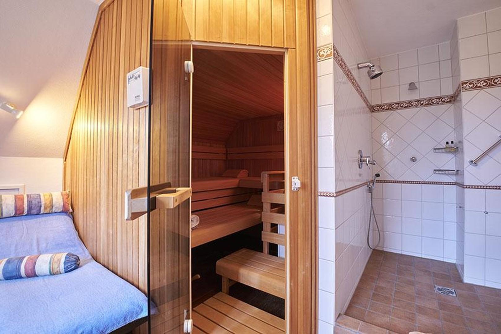 Sauna/ Dusche