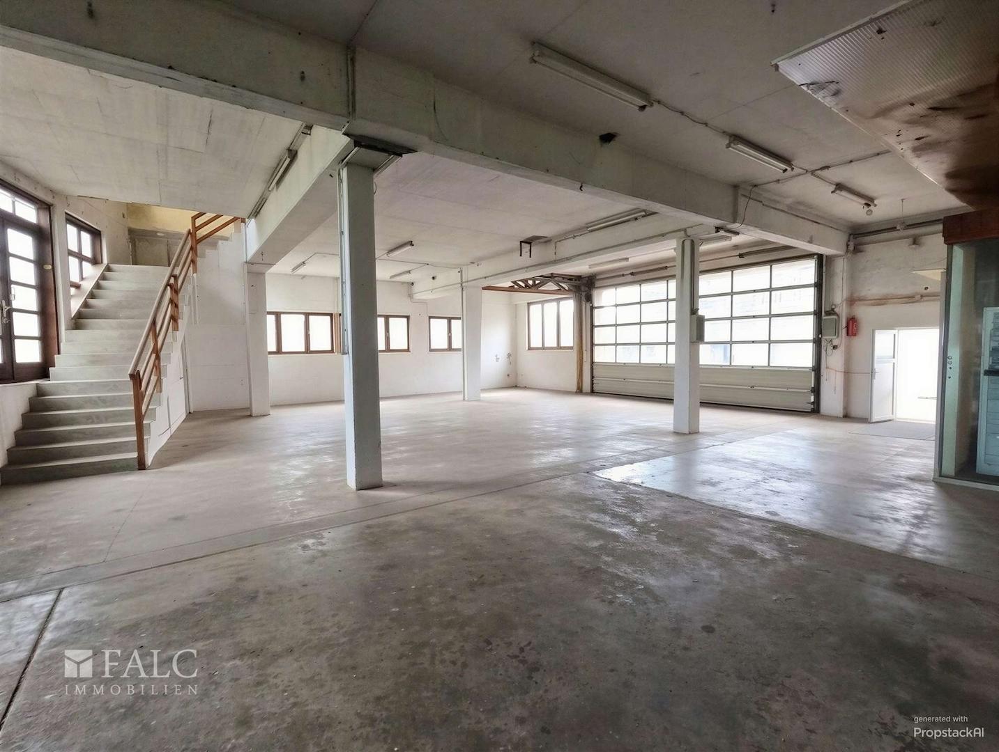 Ansicht Halle EG