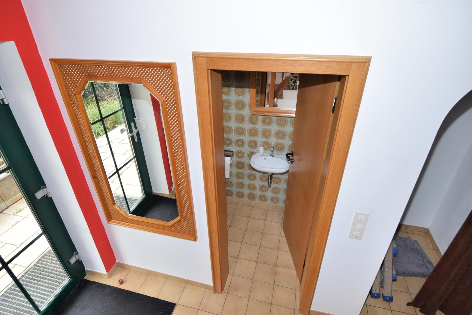 Treppenhaus Gäste WC