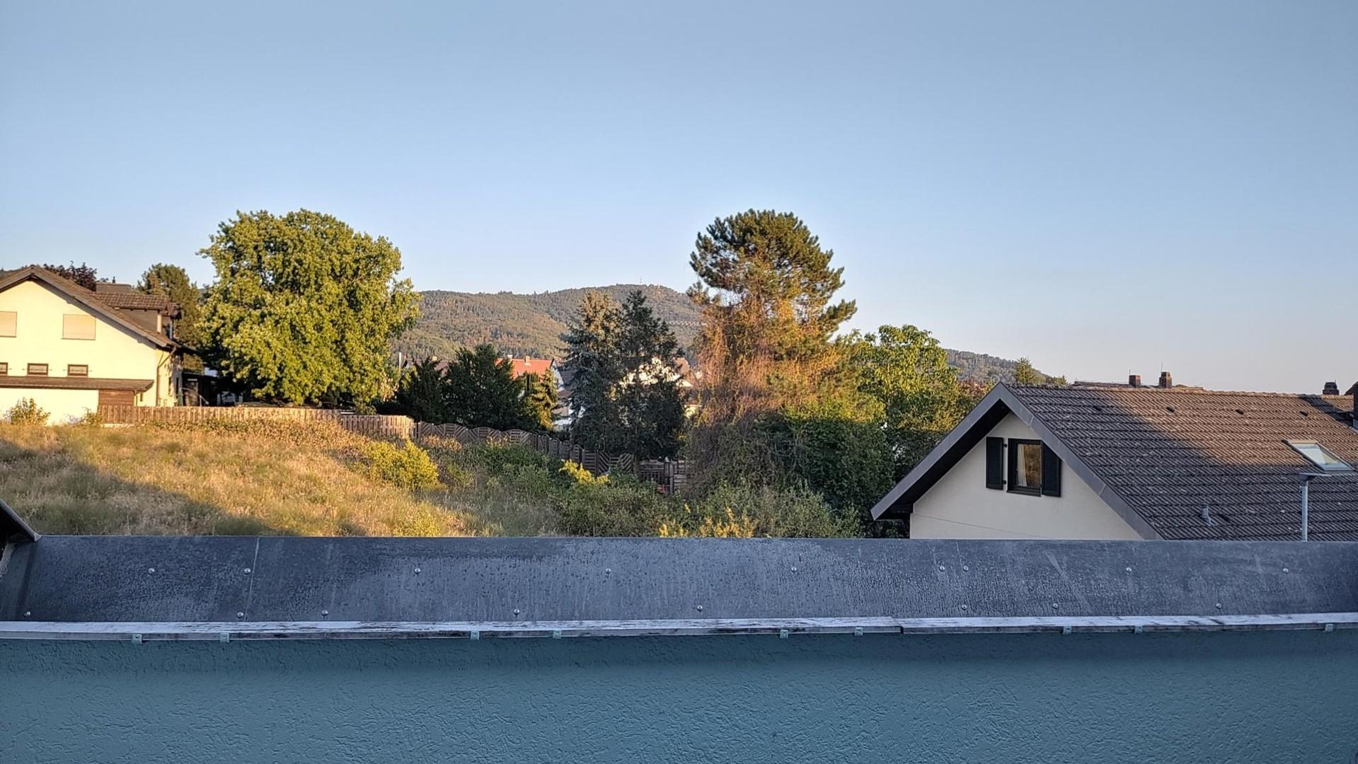 Der Ausblick auf den Melibokus