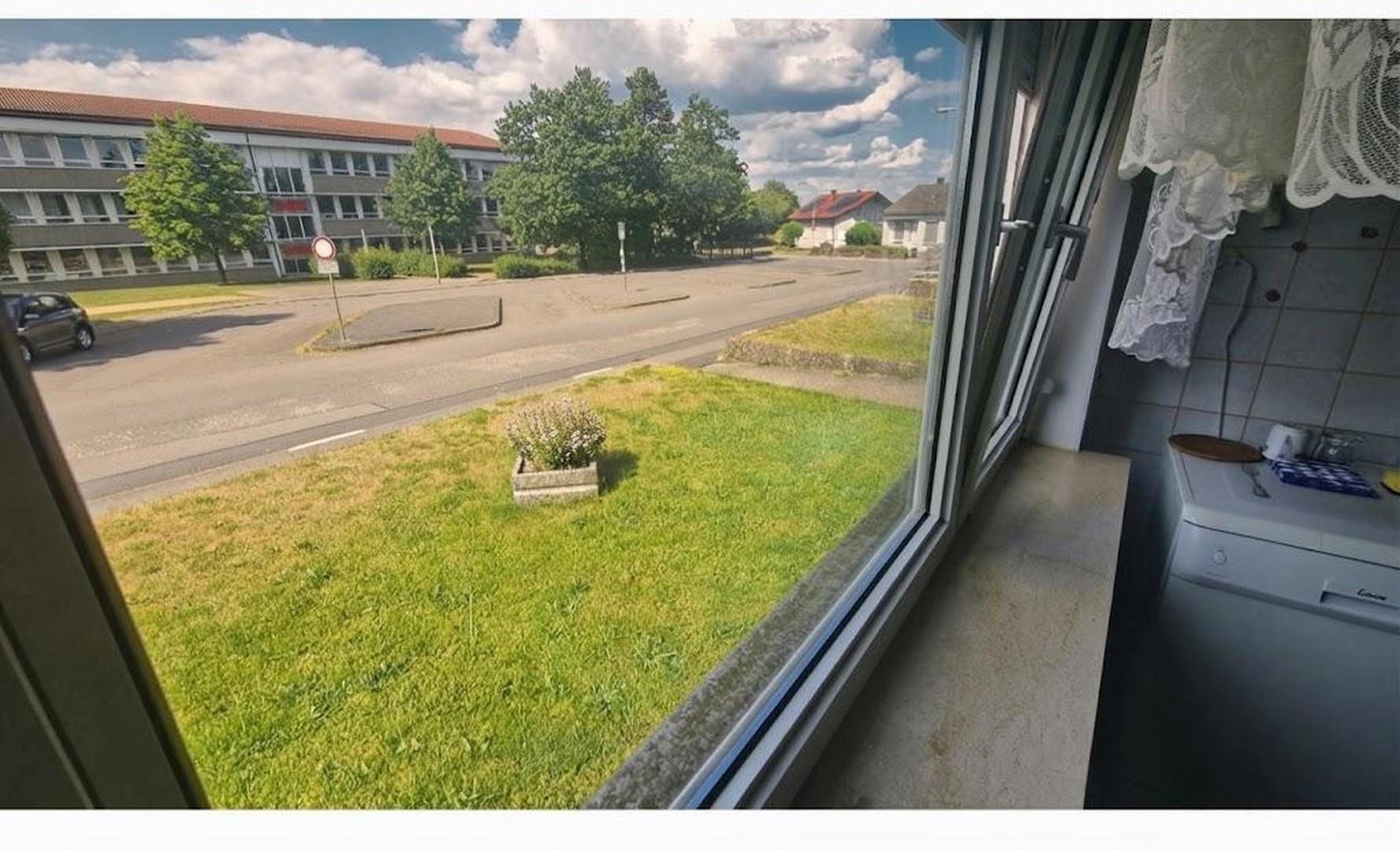 Ausblick Küche/Esszimmer