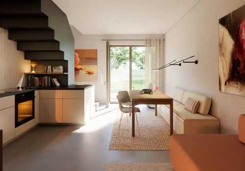 Visualisierung Wohnung B