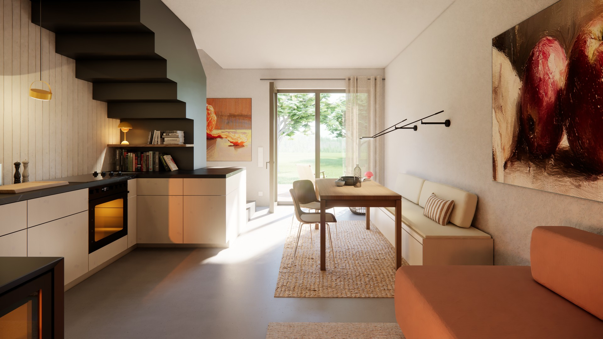 Visualisierung Wohnung B