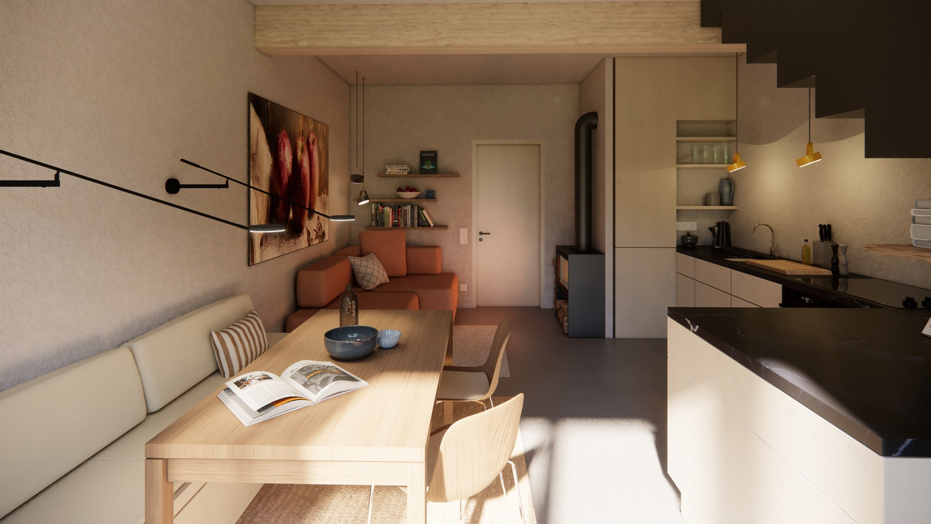 Visualisierung Wohnung B