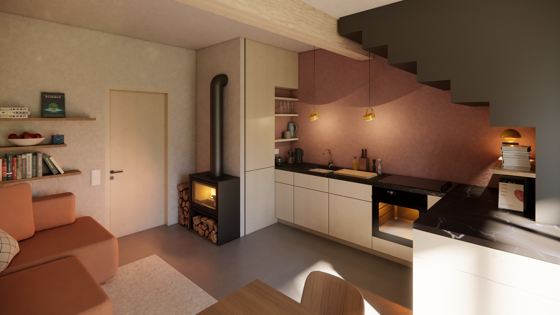 Visualisierung Wohnung B