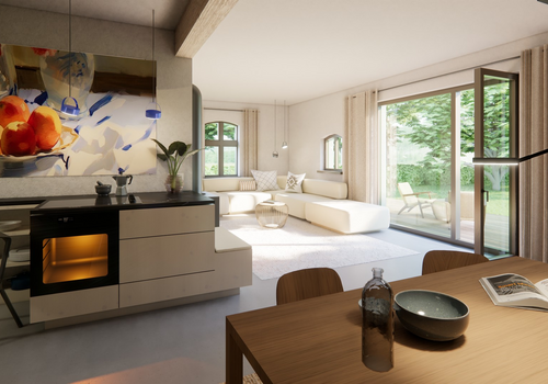 Visualisierung Wohnung A