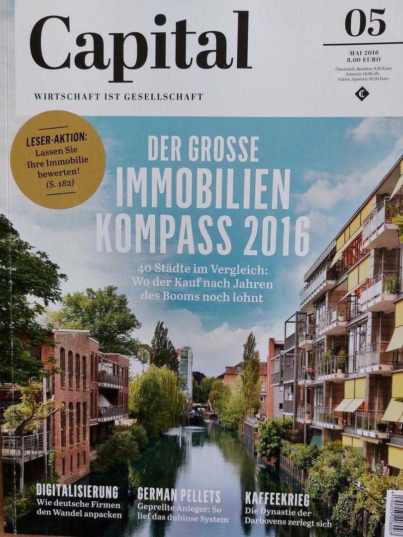 Titelseite im Capital