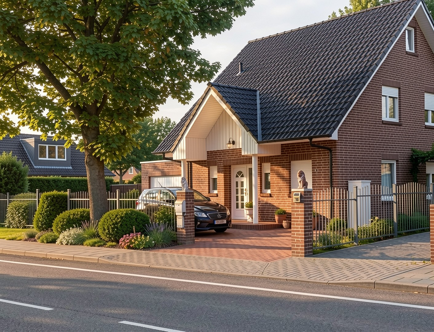Haus von aussen (KI Bild)