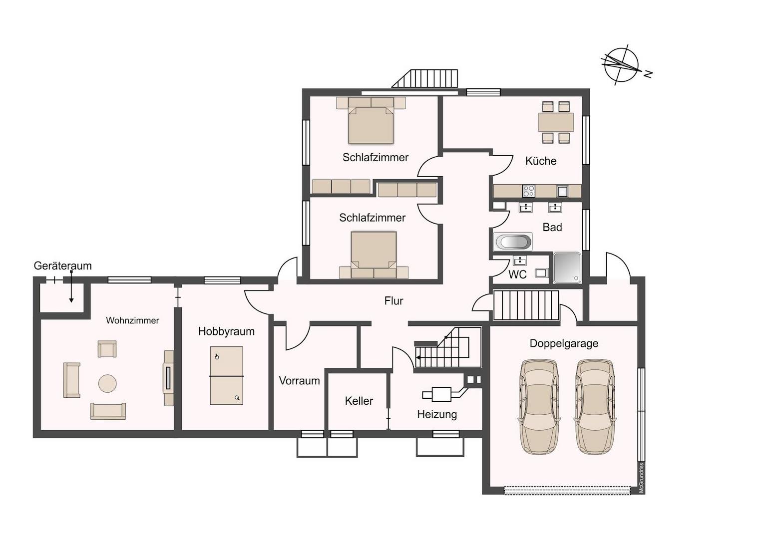 Grundriss Ug.