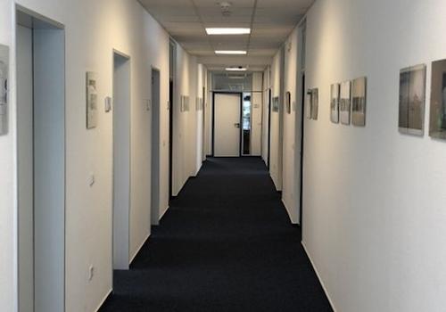 Flur Verwaltungsgebäude