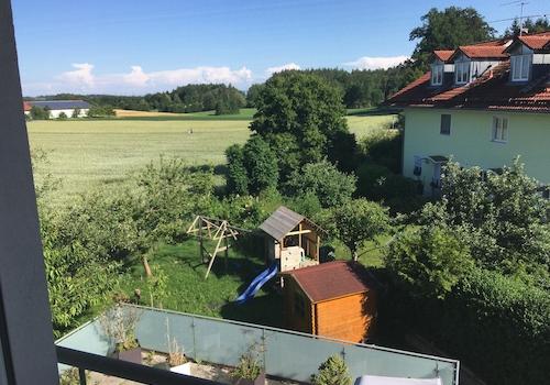 Blick vom Dachgeschoss
