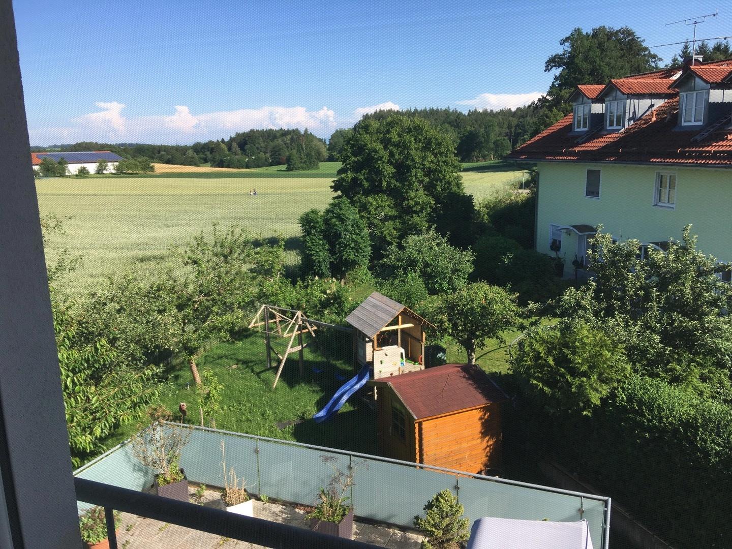 Blick vom Dachgeschoss