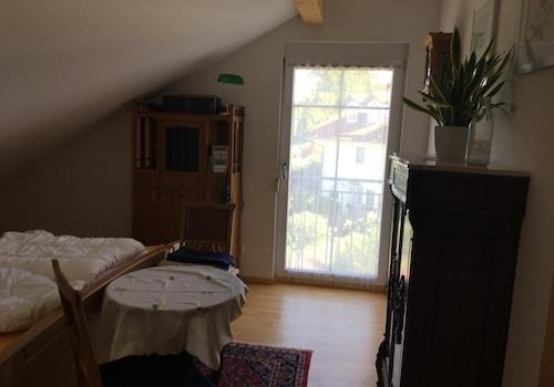 Schlafzimmer im Dachgeschoss