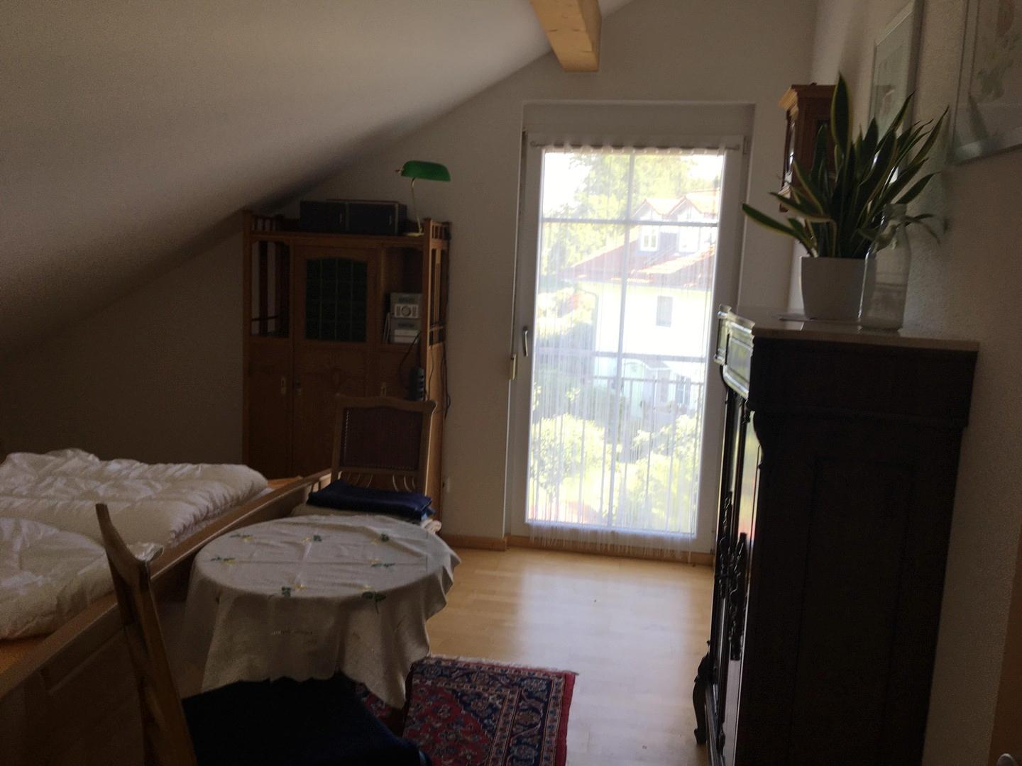 Schlafzimmer im Dachgeschoss